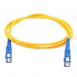 Single Mode 9/125 Simplex 3.0mm SC-SC UPC Jumper Fiber Optic Patch Cord